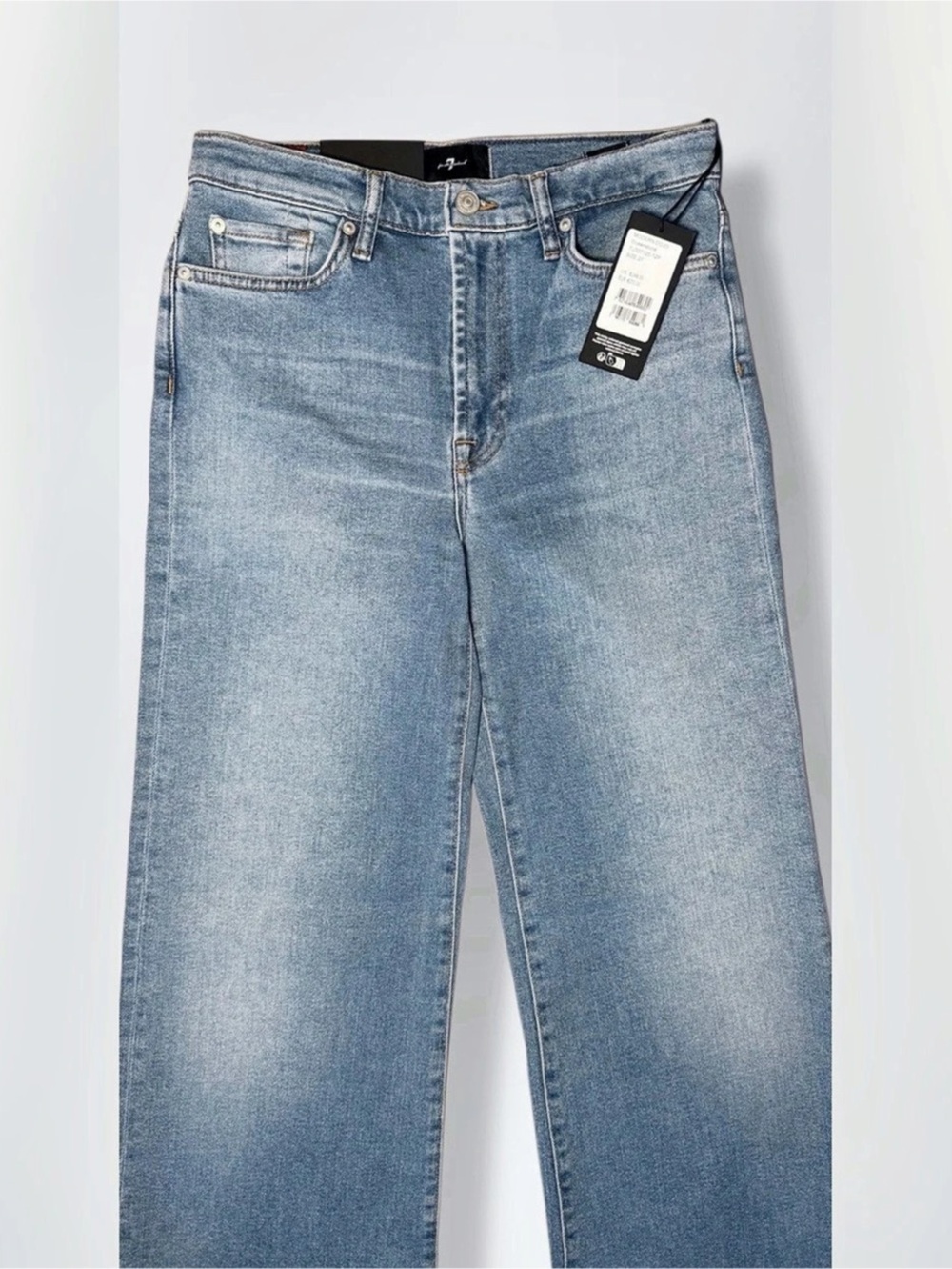 7 For All Mankind Modern Dojo Jeans – Oceanstone - Picture 3 of 5